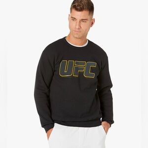 UFC Gold Line Crew Neck Fleece NWT